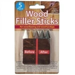 5PC Wood Filler Sticks - Repair & Restore Scratches On Flooring Furniture New. Price: $9.99.