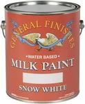 General Finishes Water Based Milk Paint, 1 Gallon, Snow White New. Price: $109.00.
