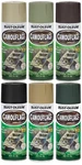 Rust-oleum Specialty Flat Camouflage Spray Paint Fast Dry 12 Oz *u Pick Color* New. Price: $10.99.