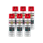 Rust-oleum 2564838-6PK Professional Inverted Marking Spray Paint, Safety Red,... New. Price: $46.86.