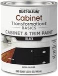 372012 Transformations Basics Cabinet & Trim Paint, Quart, Black New. Price: $38.99.