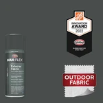 12 Oz. Satin Onyx Exterior Fabric Spray Paint And Primer New. Price: $12.97.