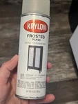 Krylon K09040 Frosted Glass Paints Aerosol, White Finish, 6 Ounce New. Price: $10.00.
