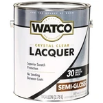 Watco 63131 Lacquer Clear Wood Finish, Gallon, Semi-gloss New. Price: $81.55.