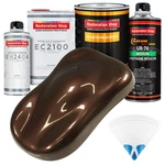 Mahogany Brown Metallic Urethane Basecoat Paint Quart Kit & European Clear New. Price: $212.99.