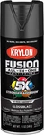 Krylon Fusion All-in-one Spray Paint For Indoor/outdoor Use, Gloss Black 12 Oz New. Price: $14.99.