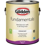 Glidden Fundamentals Interior Paint Eggshell White Pastel Base Gallon New. Price: $27.16.