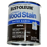 Rust-oleum Ultimate Wood Stain Water Based Kona Easy Application Fast Dry 32OZ New. Price: $23.99.