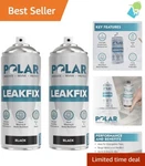 Polar Black Leak Fix Spray (2 13.5 Fl. Oz) - Ultimate Waterproof Sealant New. Price: $34.17.