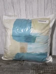 Stupell Industries Teal Shapes Abstraction Blue Square Outdoor Throw Pillow New. Price: $15.89.