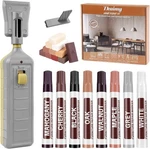 Laminate Floor Repair Kit With Heat Pen, 11 Wood Vinyl Colors New. Price: $33.86.