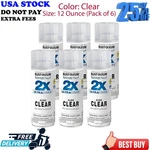 Rust-oleum 334029-6PK Painter's Cover Spray Paint, 12 Oz, Gloss Clear, Pack New. Price: $33.95.