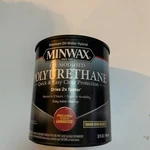 Minwax Water Based, Oil-modified Polyurethane Protective Wood Finish, Clear S... New. Price: $27.00.