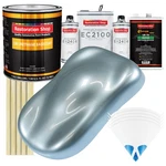 Ice Blue Metallic Auto Paint Urethane Basecoat Gallon Kit & European Clear New. Price: $436.99.