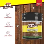 Wood Defender 200 Series Cedar Tone Transparent Stain & Sealer 5-GAL New. Price: $215.00.