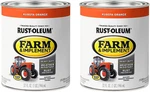 280159-2PK Farm & Implement Enamel Paint, Quart, Kubota Orange, 32 Fl Oz (pack New. Price: $54.25.