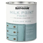 Rust-oleum 331050 Milk Paint Finish Highland Blue Qt New. Price: $27.99.