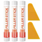 White Wood Filler Sticks 3 Pack - Quickly Fix Nail Hole, Ding, Scra... New. Price: $18.42.