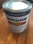 Rust-oleum Protective Enamels Gloss Smoke Gray Oil- Based Ships 24H New. Price: $49.88.