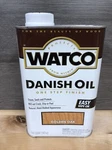 Watco Danish Oil Finish - 65141 Quart Golden Oak New. Price: $27.95.