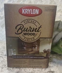 New Krylon Vintage Finish Burnt Wood Paint Kit K08432007 11.5OZ Dyi Projects Open. Price: $36.00.