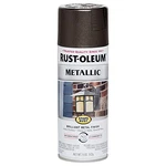 Rust-oleum 7272830 Stops Metallic Spray Paint 11OZ Dark Bronze Multipurpose New. Price: $19.07.