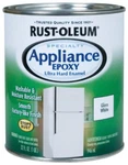 Rust-oleum Specialty Appliance Epoxy Paint, Gloss White, Quart, 32 Fl Oz New. Price: $37.50.