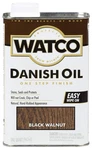 Watco Quart Black Walnut Danish Oil Finish For Wood Staining And Protection New. Price: $55.99.