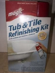 New Magic Tub & Tile Sinks Porcelain Refinishing Kit Spray Aerosol Bright White. Price: $49.99.