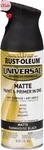 330505 Universal All Surface Spray Paint, 12 Oz, Matte Farmhouse Black New. Price: $20.54.