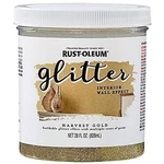 Rust-oleum 360218 Glitter Interior Wall Paint Harvest Gold 28OZ New. Price: $34.90.