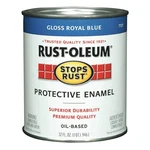 Rust-oleum 7727502 Enamel Paint,royal Blue,solvent 39DP18 New. Price: $26.93.