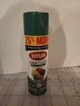 Krylon 15 Oz Gloss Emerald Green Spray Paint & Primer Colormaster 25% More New. Price: $18.99.
