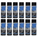 Steel-it Black Polyurethane 12OZ Spray Can (12 Pack) New. Price: $359.88.