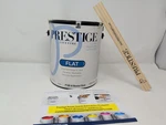 Prestige Lifetime Interior Paint & Primer One, Cherry Brandy, Flat, 1 Gallon New. Price: $39.99.