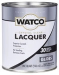 Watco 63041 Lacquer Clear Wood Finish, Quart, Gloss New. Price: $33.82.
