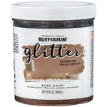 Rust-oleum 360221 Glitter Interior Wall Paint Rose Gold 28OZ New. Price: $36.64.