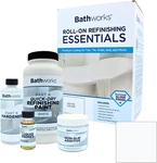 High Gloss White Quick-dry Roll-on Refinishing Kit For Bathtubs & Sinks New. Price: $133.99.