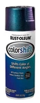 Rust-oleum 254860 11-OUNCE Specialty Spray Color Shift, Galaxy Blue New. Price: $16.99.