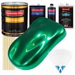Emerald Green Metallic Slow 1 Gallon Auto Paint Kit Urethane Basecoat Clearcoat New. Price: $377.99.