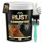 2 In Rust Converter & Metal Primer, 35 Oz Black Fl (pack Of 1), New. Price: $37.81.