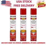 (3 Pack) Rust-oleum Stops Turbo Spray Paint, Gloss Sunrise Red, 24 Oz Cans New. Price: $49.47.