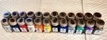 24 Bottles Custom Testors Acrylic Model Paint Set- New & Fresh Hobby Art. Price: $75.00.