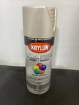 11 Oz Krylon Colormaxx & Primer Spray Paint, Metallic Satin Nickel New. Price: $10.98.