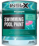 Black Semi-gloss Acrylic Pool Paint, 1 Gallon Waterborne Formula New. Price: $133.99.