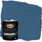 Glidden Interior Paint Premiumr Blue/chinese Porcelain One Coat Semi-gloss New. Price: $102.78.