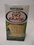 Rust-oleum 284637 Specialty Dry Erase Kit 16-OUNCE Clear Create Wall New. Price: $25.00.