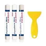 Kenbry Wood Filler Sticks 3 Colors White Wax Stick, New. Price: $13.63.