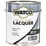 Watco 63031 Lacquer Clear Wood Finish, Gallon, Gloss - Durable & Quick Dry New. Price: $81.55.