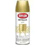 12-KRYLON 11 Oz Metallic Gloss General Purpose Spray Paint Gold Model: K01706007 New. Price: $140.96.